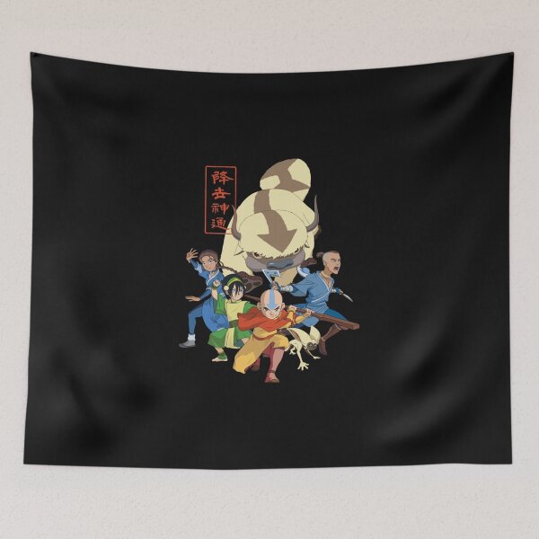 Item preview, Aang Toph Sokka Katara Appa Momo designed and sold by nhanvy268.