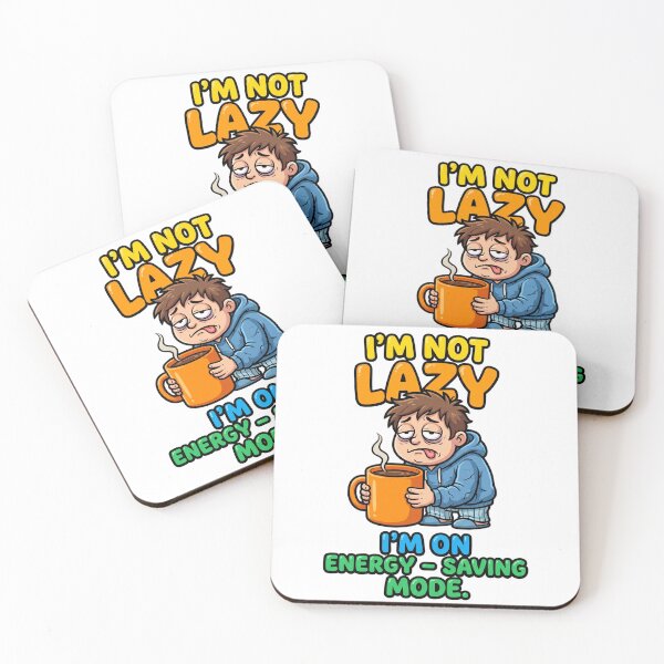Item preview, I’m Not Lazy Funny Coffee Meme designed and sold by sundardesigns.