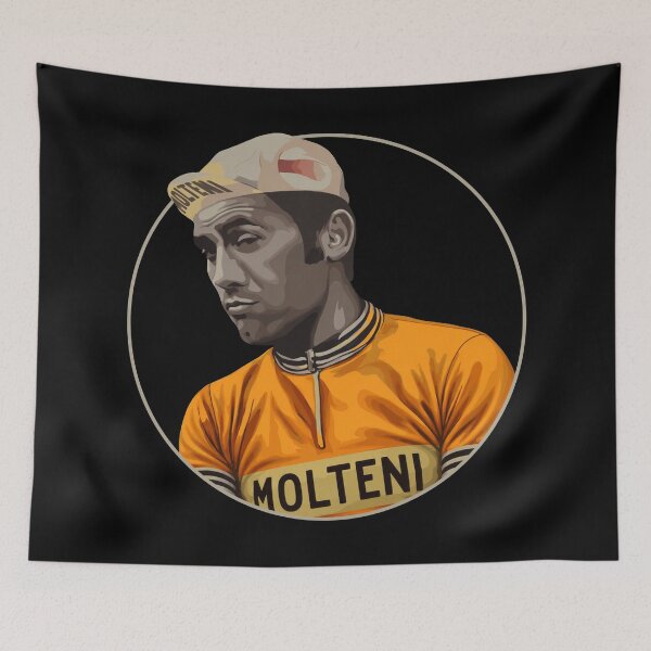 Item preview, Eddy Merckx Mural designed and sold by bonk-cycling.