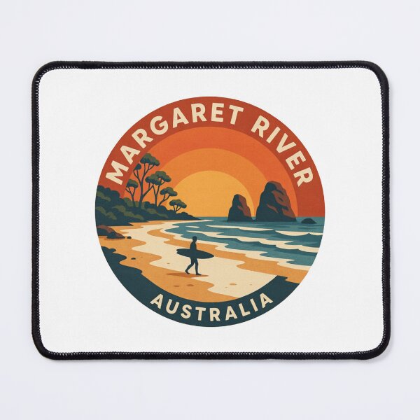 Item preview, Margaret River Australia: Sunset Surfer designed and sold by CircinusStore.