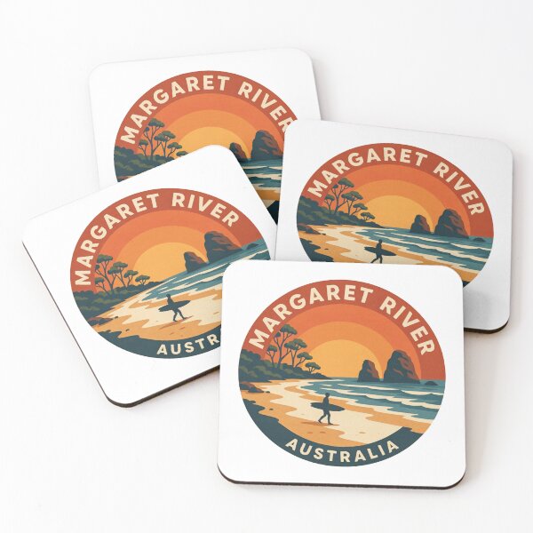 Item preview, Margaret River Australia: Sunset Surfer designed and sold by CircinusStore.