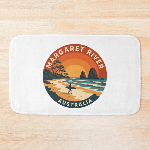 Item preview, Margaret River Australia: Sunset Surfer designed and sold by CircinusStore.