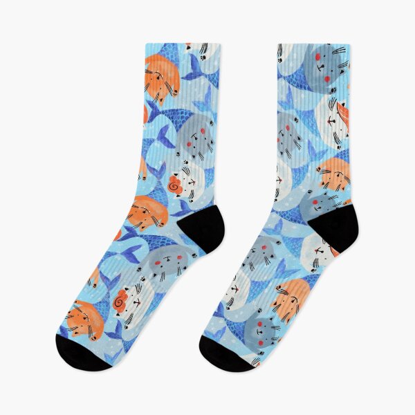 Item preview, Cats Mermaids designed and sold by Maryna Riabko.
