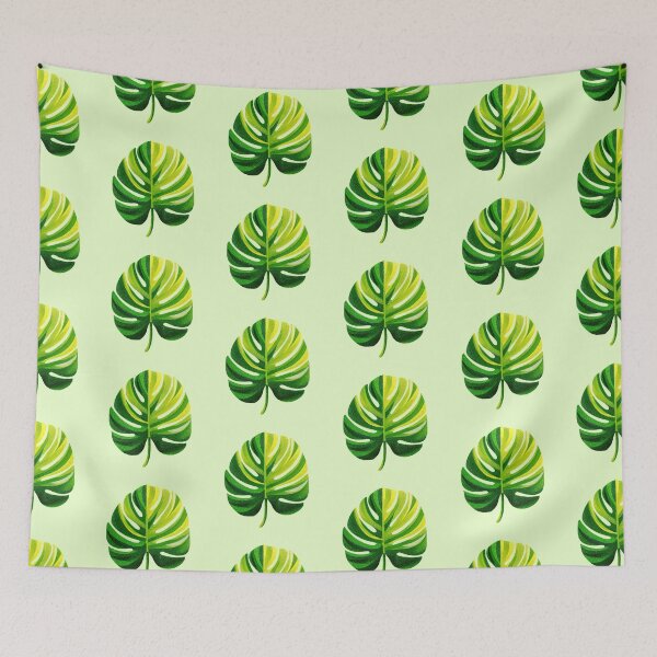 Item preview, Tropical Green Monstera Leaf designed and sold by jianina-alondra.
