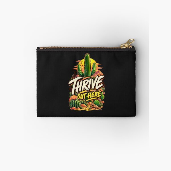 Item preview, Thrive Out Here Desert Cactus Adventure Graphic designed and sold by AdicretorDesign.