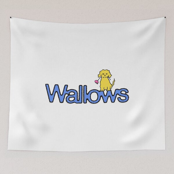 Item preview, WallowsBand Logo with Poodle and Flower designed and sold by cesrahotdemo.
