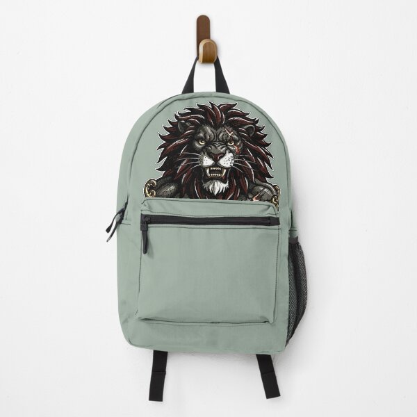 Item preview, Majestic Scarred Lion Ornate Emblem designed and sold by Romgora.