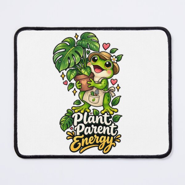 Artikelvorschau, Plant Parent Energy Süßer Frosch entworfen und verkauft von Trendy-Artistry.