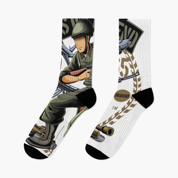 Item preview, American Soldier Land Of The Free Patriotic Military designed and sold by heedooppod.