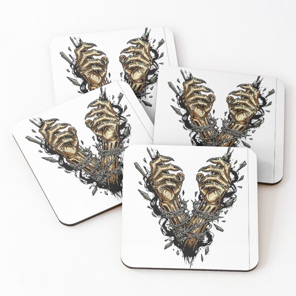 Item preview, Defiant Claws Wrapped in Barbed Wire designed and sold by Romgora.