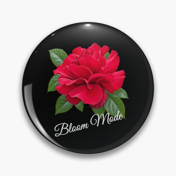 Item preview, Bloom Mode Red Rose Shapes Mania designed and sold by Shapes-Mania.