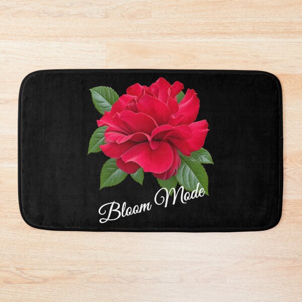 Item preview, Bloom Mode Red Rose Shapes Mania designed and sold by Shapes-Mania.