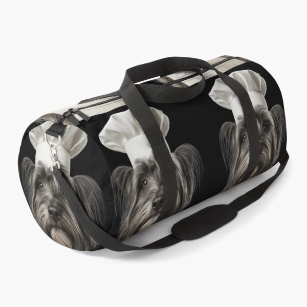 Item preview, Skye Terrier Chef Dog Funny Cooking Apron Hat Cute Pet Portrait designed and sold by LazyOwlStore.