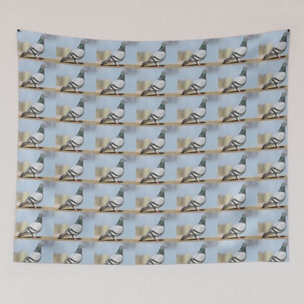 Item preview, Stoic Pigeon Ponders designed and sold by BackyardBuds.