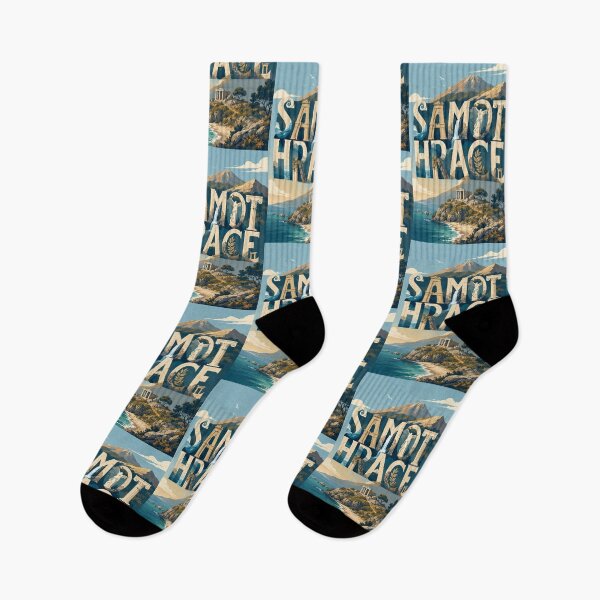 Item preview, Samothrace Greece Aegean Coast with Ancient Greek Ruins and Mount Saos designed and sold by StampMyPassport.