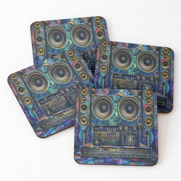 Item preview, Retro Sound System Art designed and sold by natakorn984.