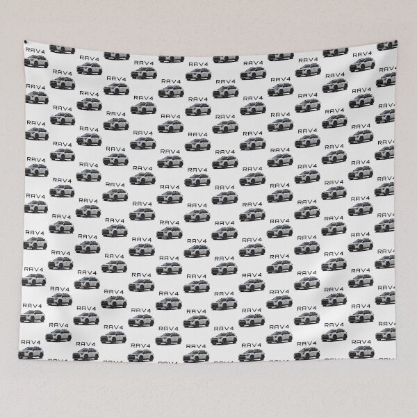 Item preview, White Toyota SUV Graphic | Limited Edition designed and sold by Rémy  LeBatelier.