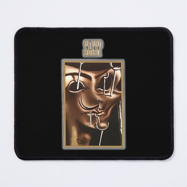 Item preview, Golden Face Mask White Spikes Framed designed and sold by bayu susilo.