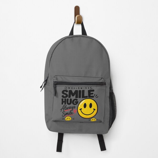 Item preview, Smile Hug Always Smile Cute Smiley Face Positive Vibes Design designed and sold by Bekado.