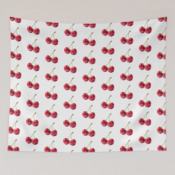 Item preview, Cute Red Cherries Vintage Aesthetic designed and sold by jianina-alondra.