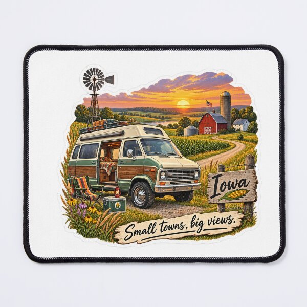 Item preview, Iowa Van Life designed and sold by Whimspired By Paxx.