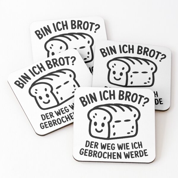 Item preview, Bin ich Brot? - Deutsche Memes designed and sold by LoFizzy.