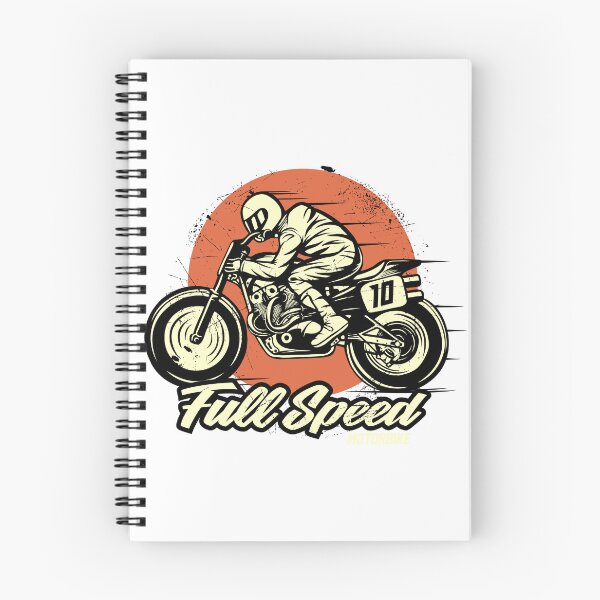 Item preview, Full Speed Vintage Motorcycle Flat Track Racing Graphic designed and sold by heedooppod.