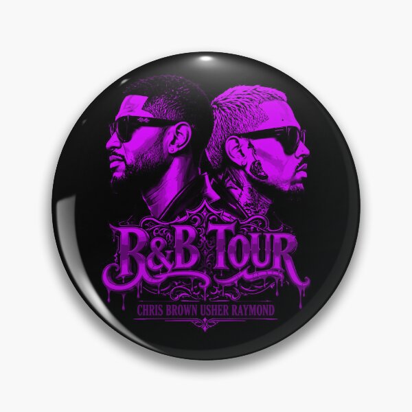 Item preview, R&B Tour Vibes , Usher Chris Brown, Raymond Brown Vintage designed and sold by princejolin.