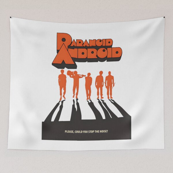 Item preview, Paranoid Android Radiohead Band designed and sold by Prints3000.