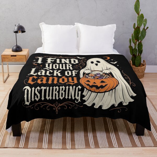 Item preview, I Find Your Lack of Candy Disturbing Trick or Treat designed and sold by J-Style-Design.