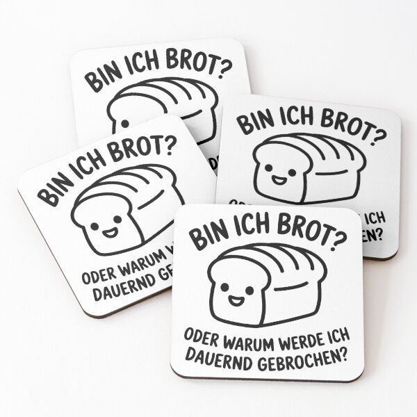 Item preview, Bin ich Brot? - Deutsche Memes designed and sold by LoFizzy.