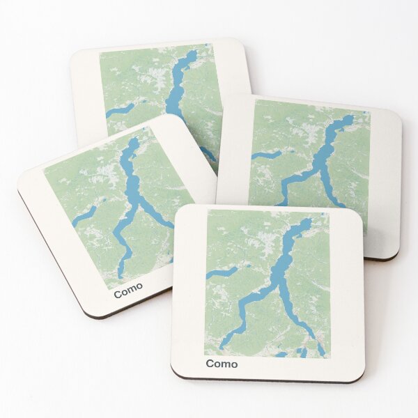 Item preview, Como Minimalistic Map Art designed and sold by MapsNerd.
