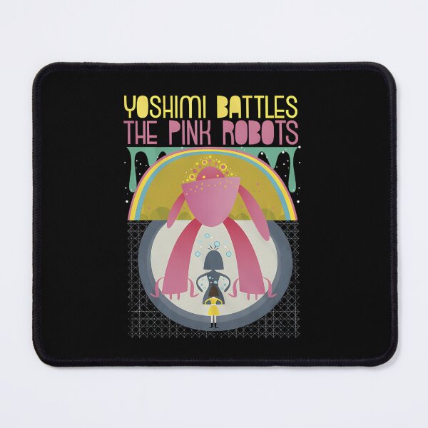 Item preview, Giant Pink Robot Standing Over Silhouette Girl designed and sold by bayu susilo.