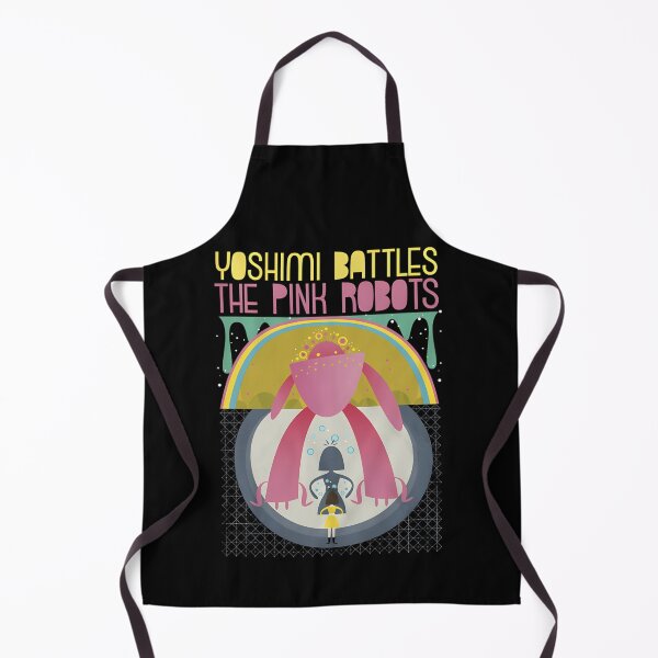 Item preview, Giant Pink Robot Standing Over Silhouette Girl designed and sold by bayu susilo.