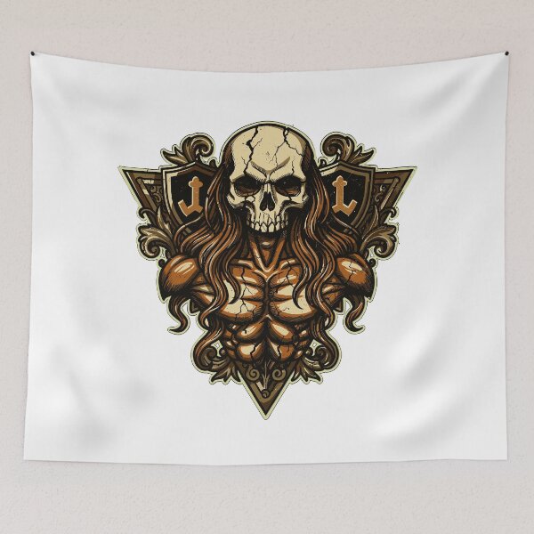 Item preview, Elegant Ornate Decorative Crest Silhouette Emblem designed and sold by Romgora.