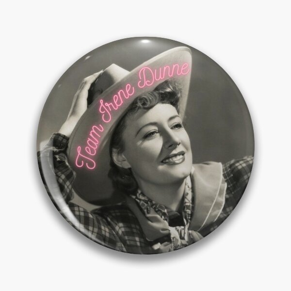 Artikelvorschau, Team Irene Dunne! entworfen und verkauft von offthecuffstuff.
