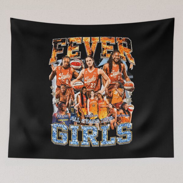 Item preview, Indiana Fever Girls All Stars 2026 WNBA Basketball Fan designed and sold by sanasoniro.