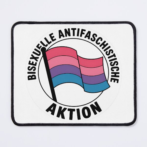 Item preview, Bisexuelle Antifaschistische Aktion - Linke Antifaschismus Merch designed and sold by LoFizzy.