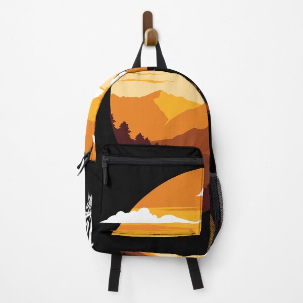 Item preview, Adventure Awaits Mountain Hiking Sunset Outdoor designed and sold by heedooppod.
