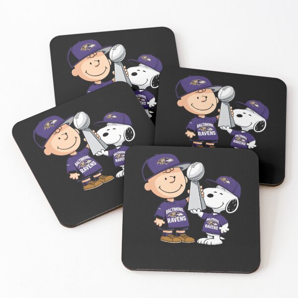 Item preview, Ravenss Charlie Brown Snoopy Super Bowl Champ designed and sold by fizzstocmathepa.