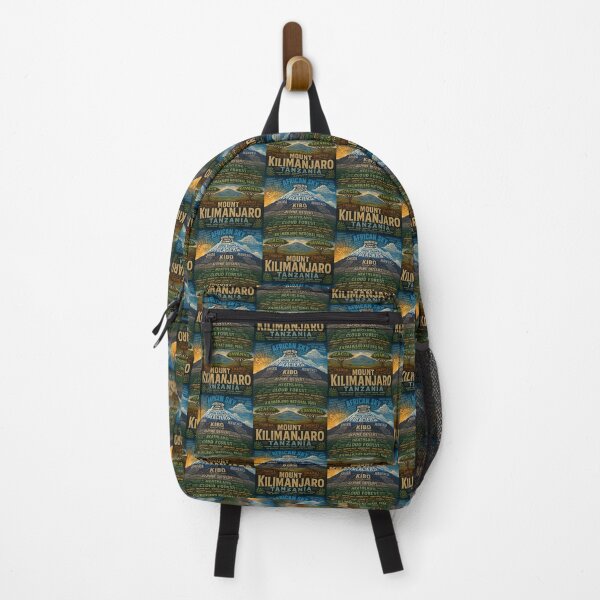 Item preview, Mount Kilimanjaro Tanzania from Savanna to Uhuru Peak and Kibo Summit designed and sold by StampMyPassport.