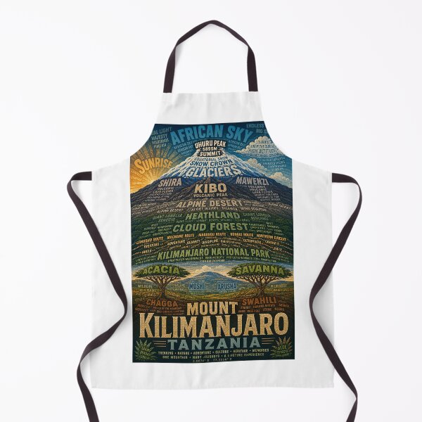 Item preview, Mount Kilimanjaro Tanzania from Savanna to Uhuru Peak and Kibo Summit designed and sold by StampMyPassport.
