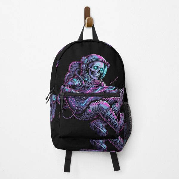 Item preview, Cosmic Skeleton Astronaut - Electric Guitar Galaxy Rocker Art designed and sold by ZoneMerch.