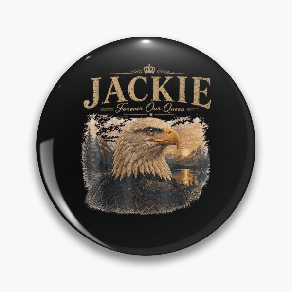 Item preview, Jackie Forever Our Queen Bald Eagle Memorial designed and sold by ArtByimamS.
