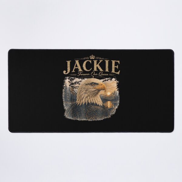 Item preview, Jackie Forever Our Queen Bald Eagle Memorial designed and sold by ArtByimamS.