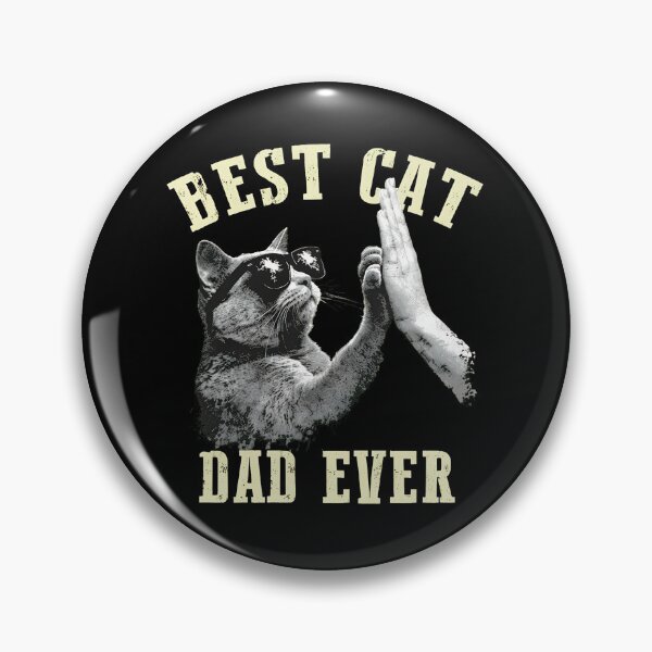 Item preview, Best Cat Dad Ever Sunglasses Cat High Five designed and sold by OlyvieArt.