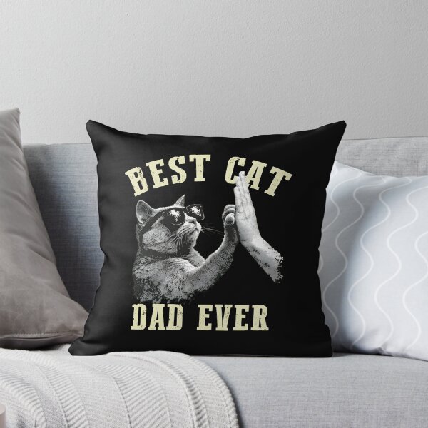 Item preview, Best Cat Dad Ever Sunglasses Cat High Five designed and sold by OlyvieArt.