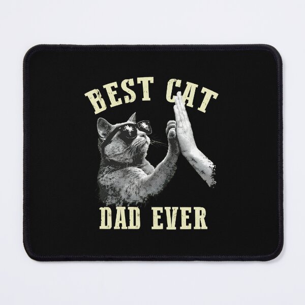 Item preview, Best Cat Dad Ever Sunglasses Cat High Five designed and sold by OlyvieArt.