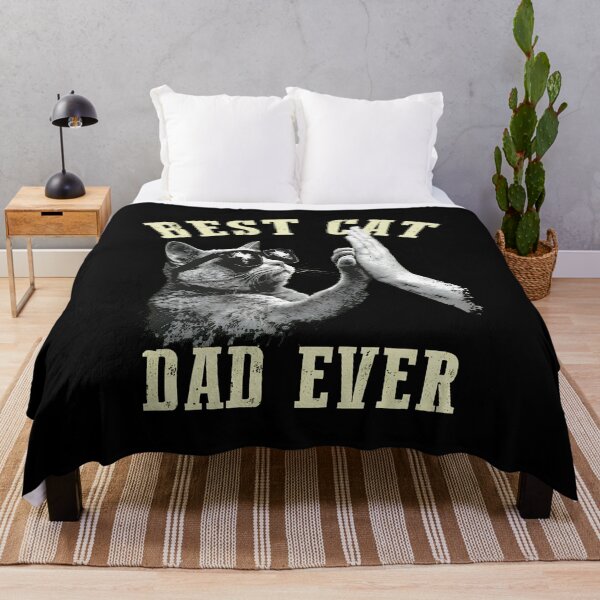 Item preview, Best Cat Dad Ever Sunglasses Cat High Five designed and sold by OlyvieArt.