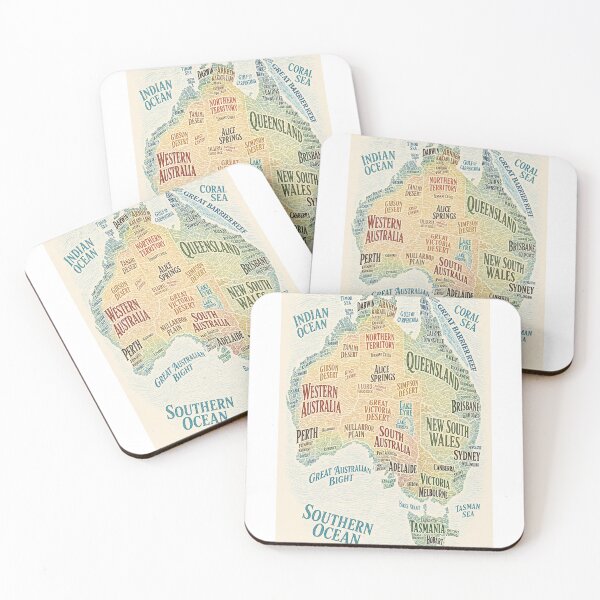 Item preview, Australia Geography from Sydney and Uluru to Great Barrier Reef designed and sold by StampMyPassport.